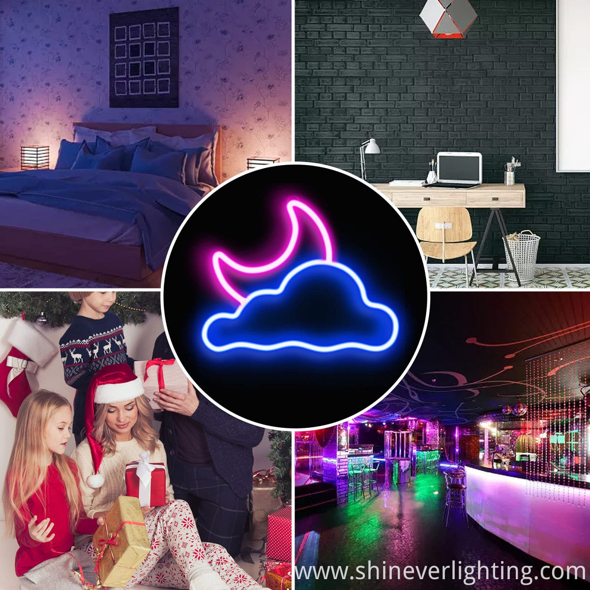 Shimmering LED Night Atmosphere Light